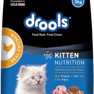 Kitten Dry Cat Food, Real Chicken Flavour
